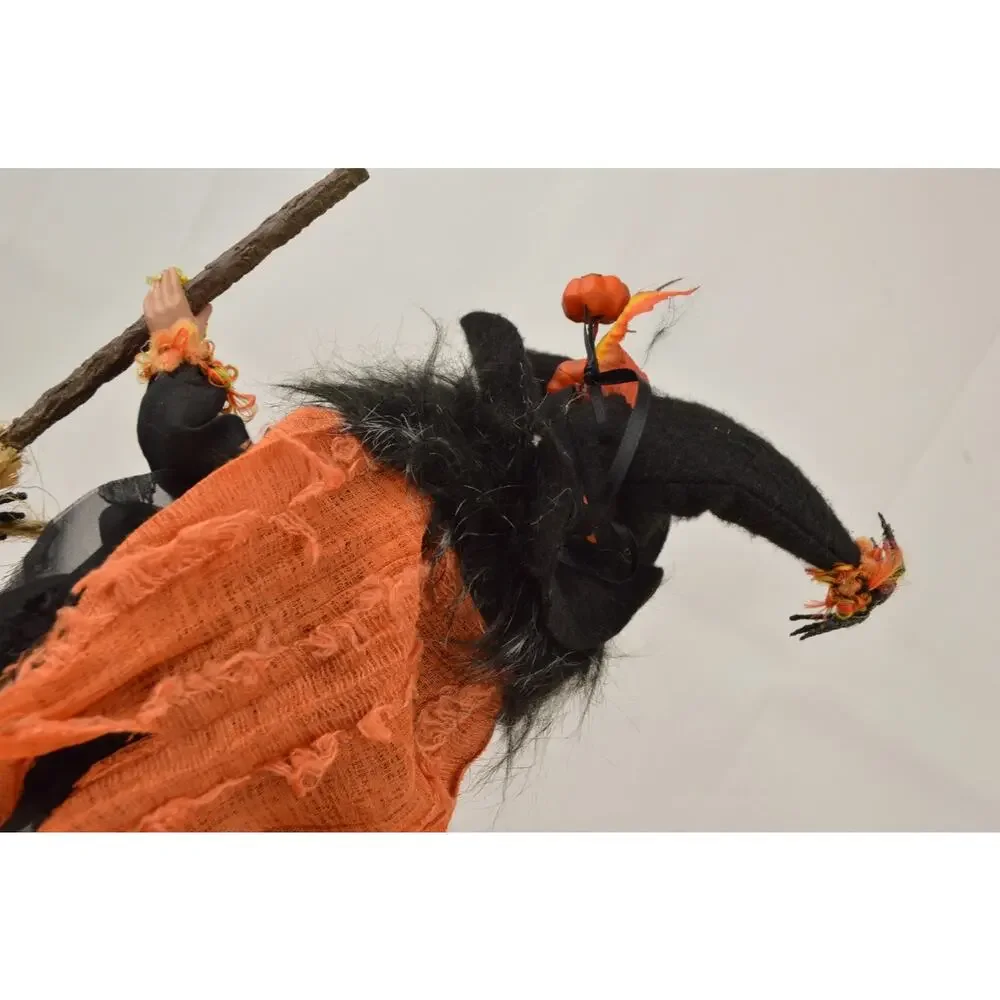 Pier 1 Fall Halloween Decor Lot Pumpkins Gourds Corn Witch Doll Autumn Harvest